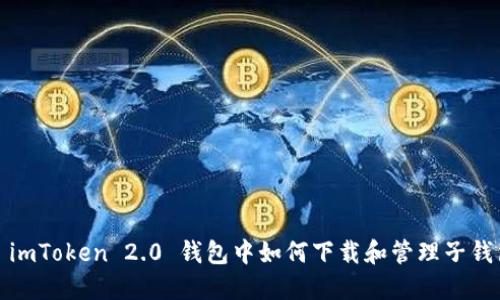 在 imToken 2.0 钱包中如何下载和管理子钱包？