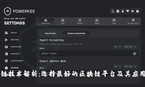 区块链技术解析：选择最好的区块链平台及其应用前景